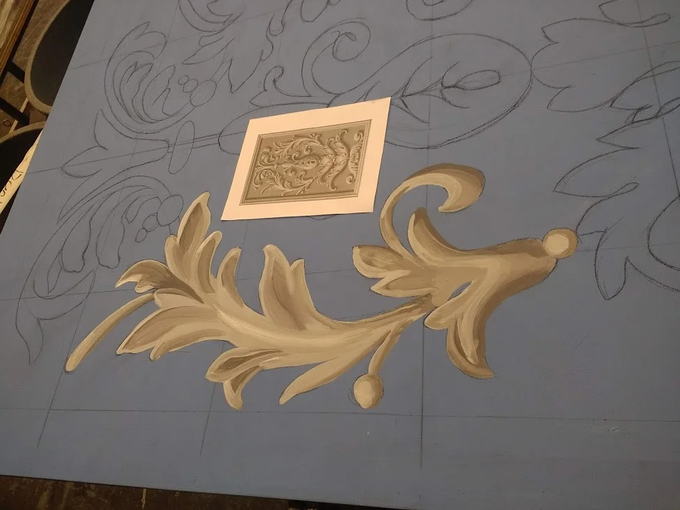  starting the process with 3 different grays 