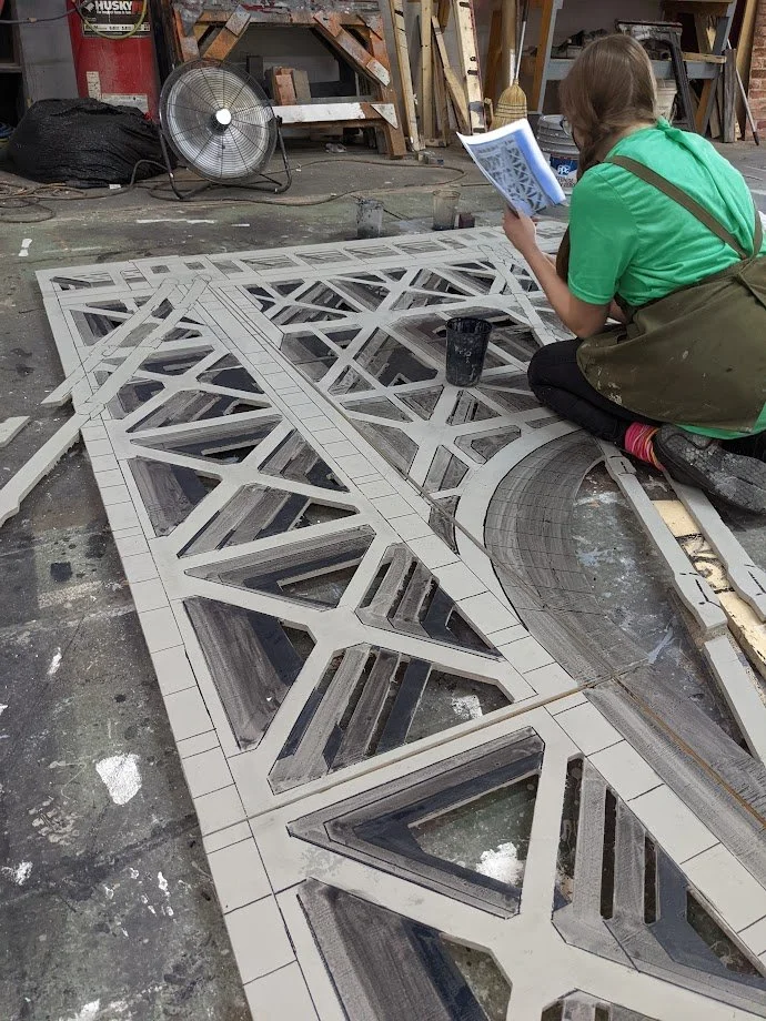  Adding Shadows to bridge backdrop 