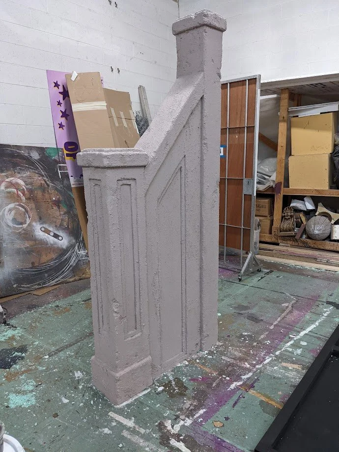  Back wall texture and base color  