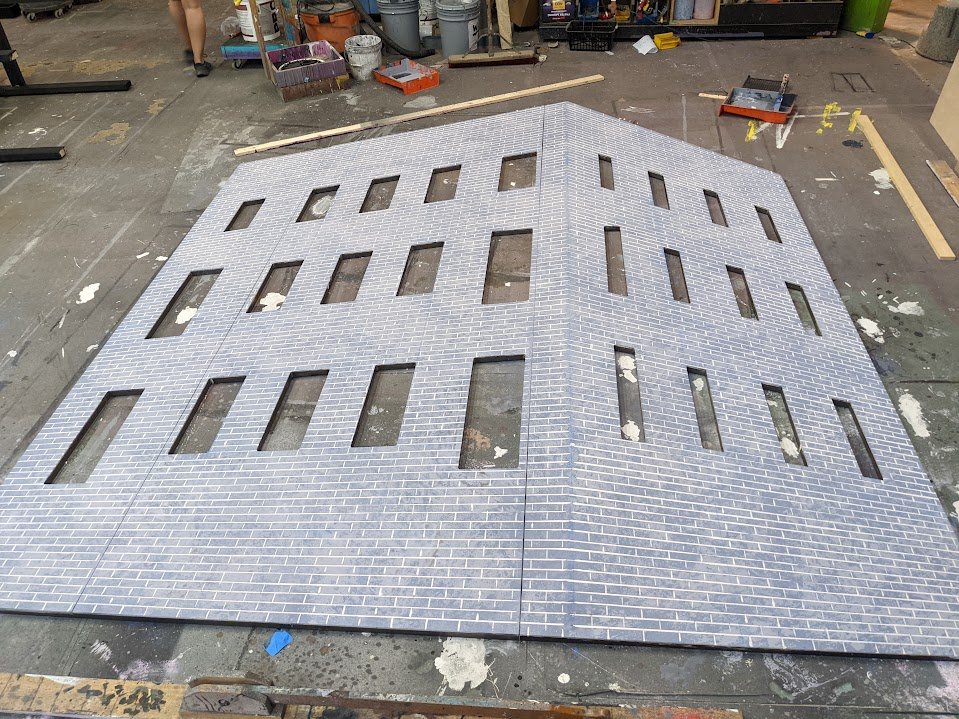  Base treatment for backing buildings 