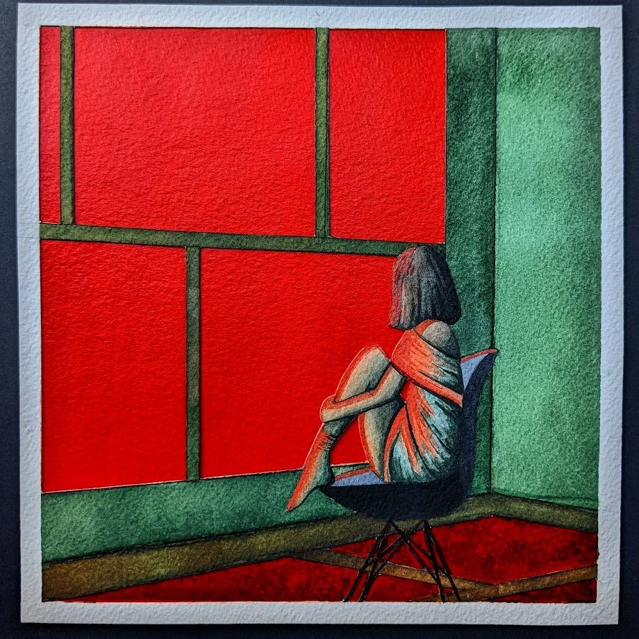  Watercolor and Ink 