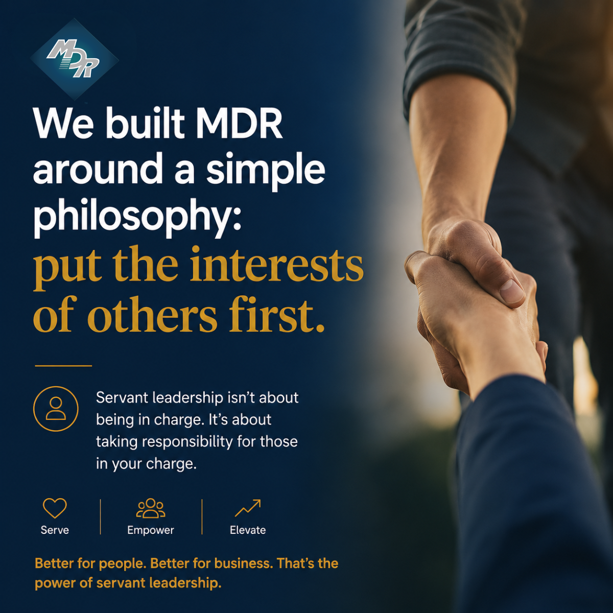 Servant Leadership -- and why it produces better outcomes