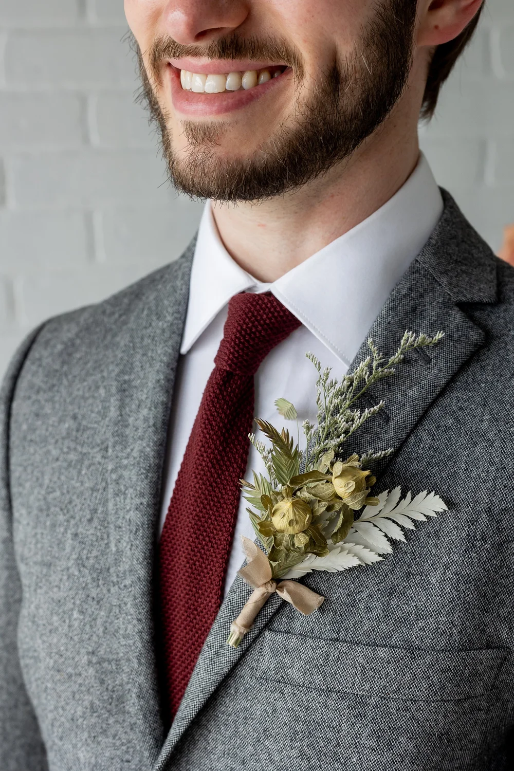 Boutonnire  Vancouver Wedding Florist - Vancouver Florist - Celsia Florist