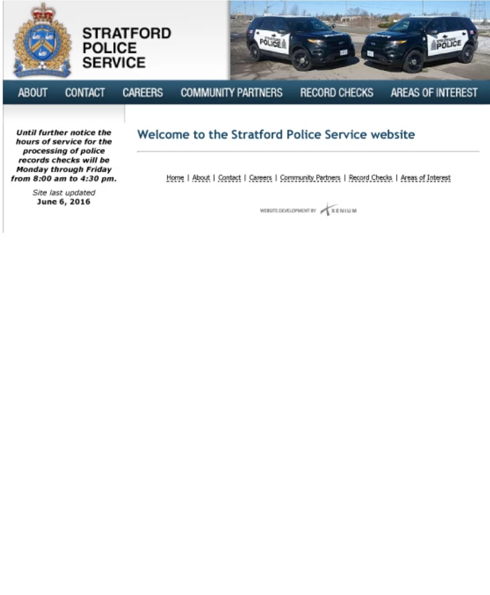 Home Page Before