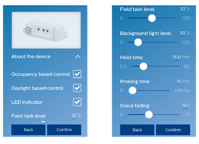 Philips SpaceWise fixture-integrated control technology qualifies for the LLLC option. (Photo by Philips Lighting). 
