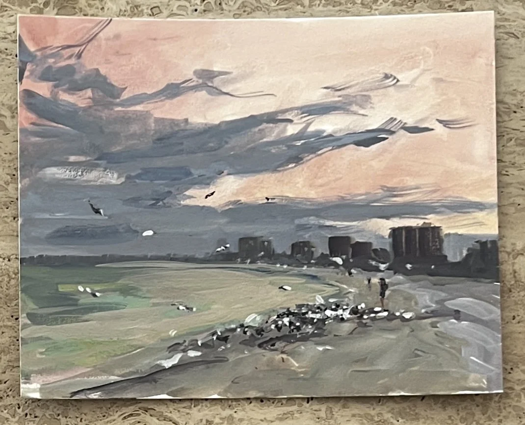 Migrating Black Skimmers