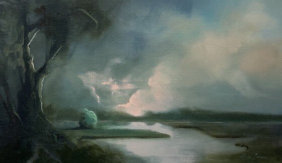 Come What May, oil on linen
