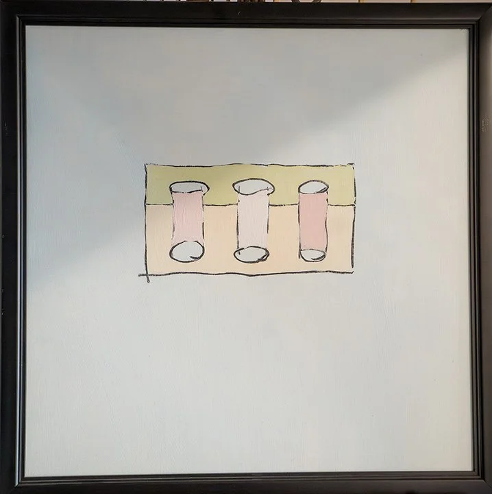 Hotel Paintings #2--Three's Company