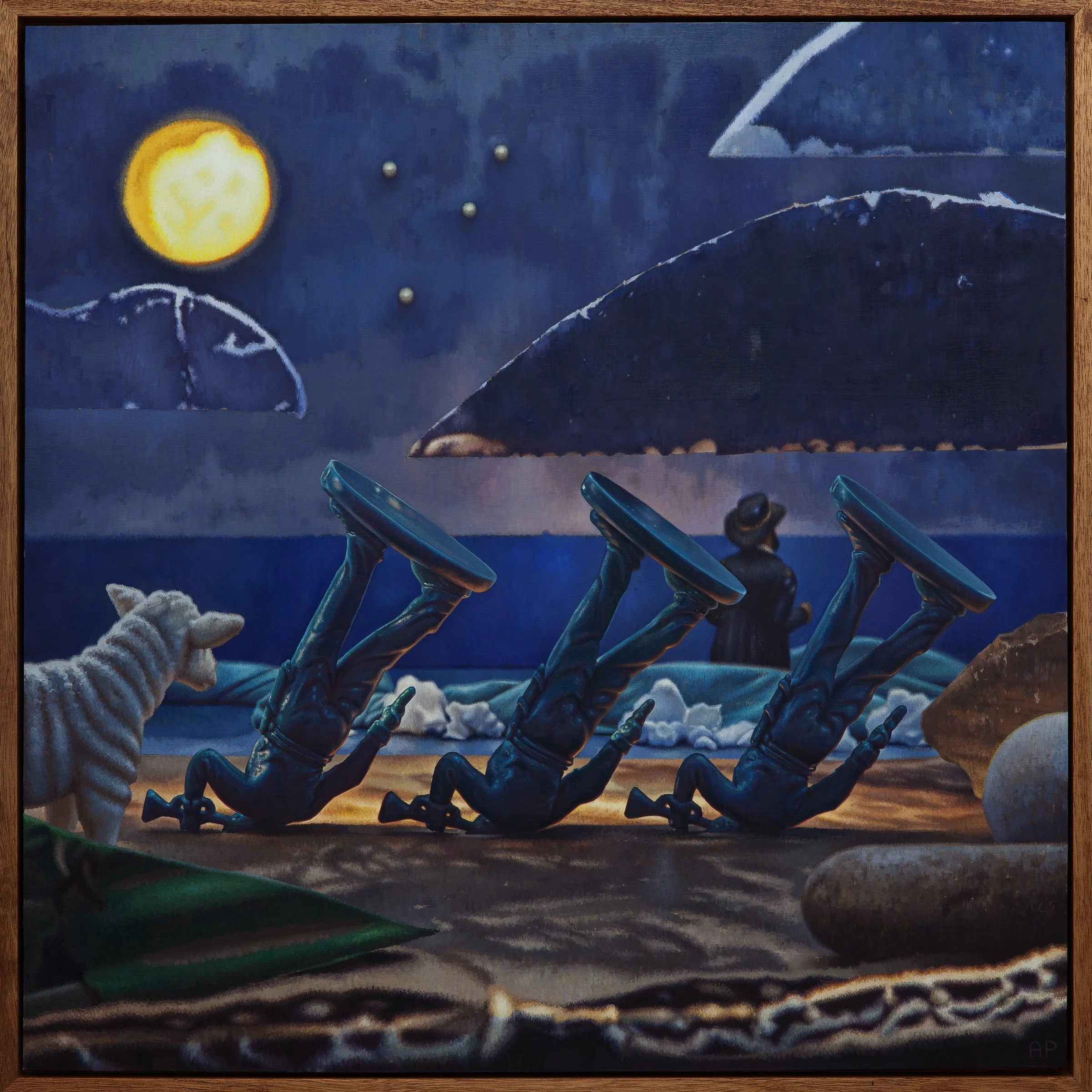 Gaslight Under Moonlight