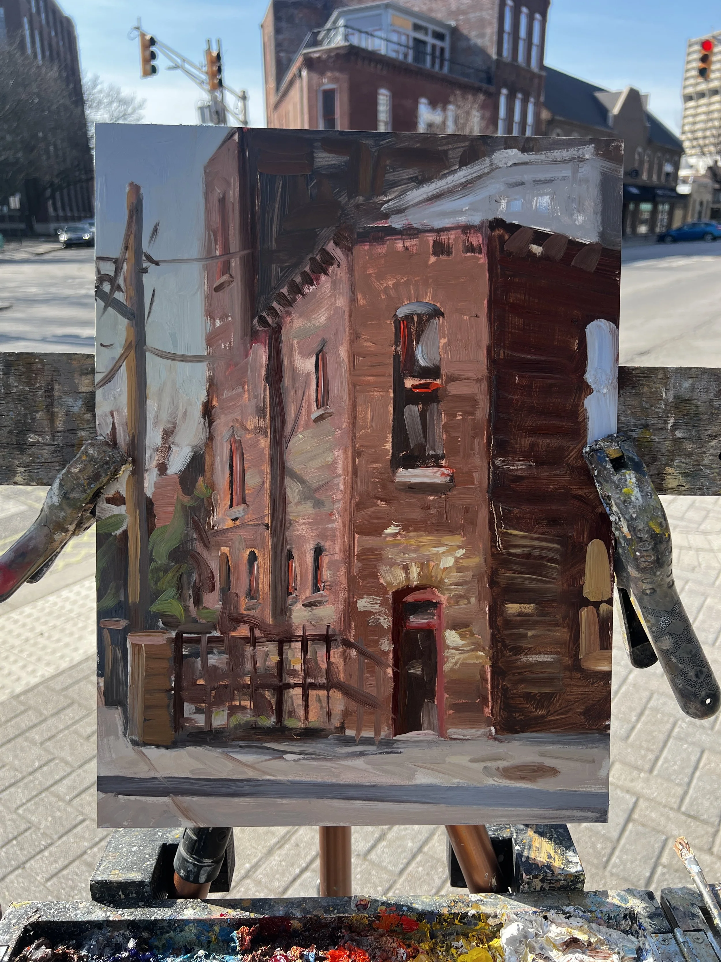 "Sunrise on Mass Ave"