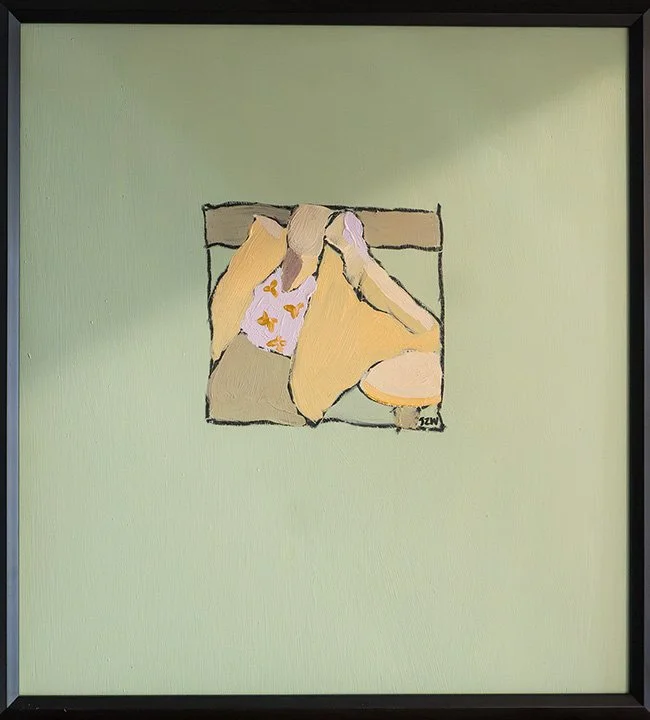 Woman in Yellow Jacket