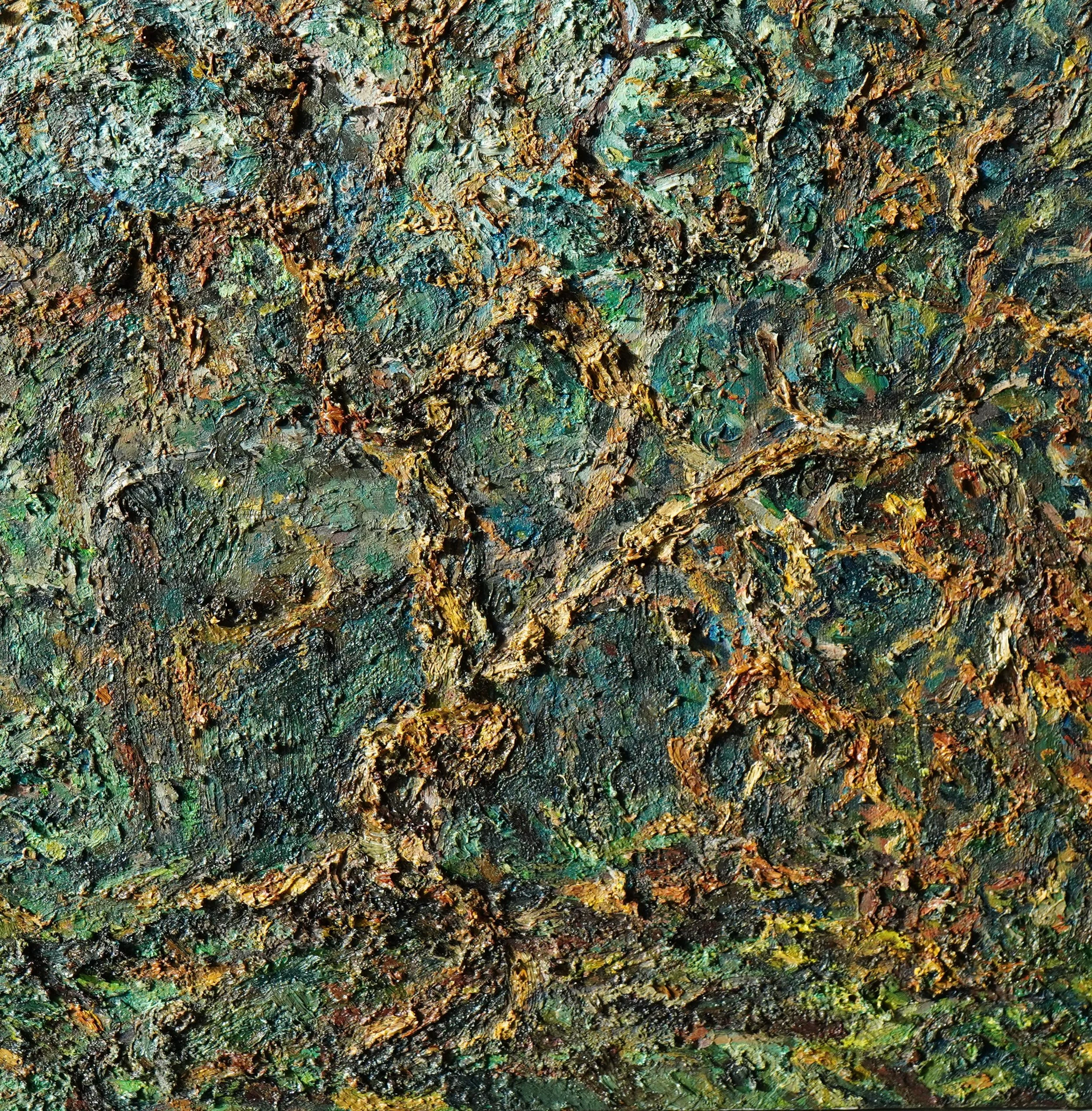 Copy of 2024- Some Things Take Time, Some Things Time Can't Take, oil on canvas, 12x12, .JPG