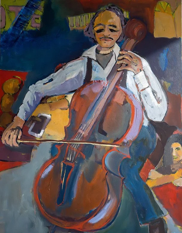 Street Musician--Bogata