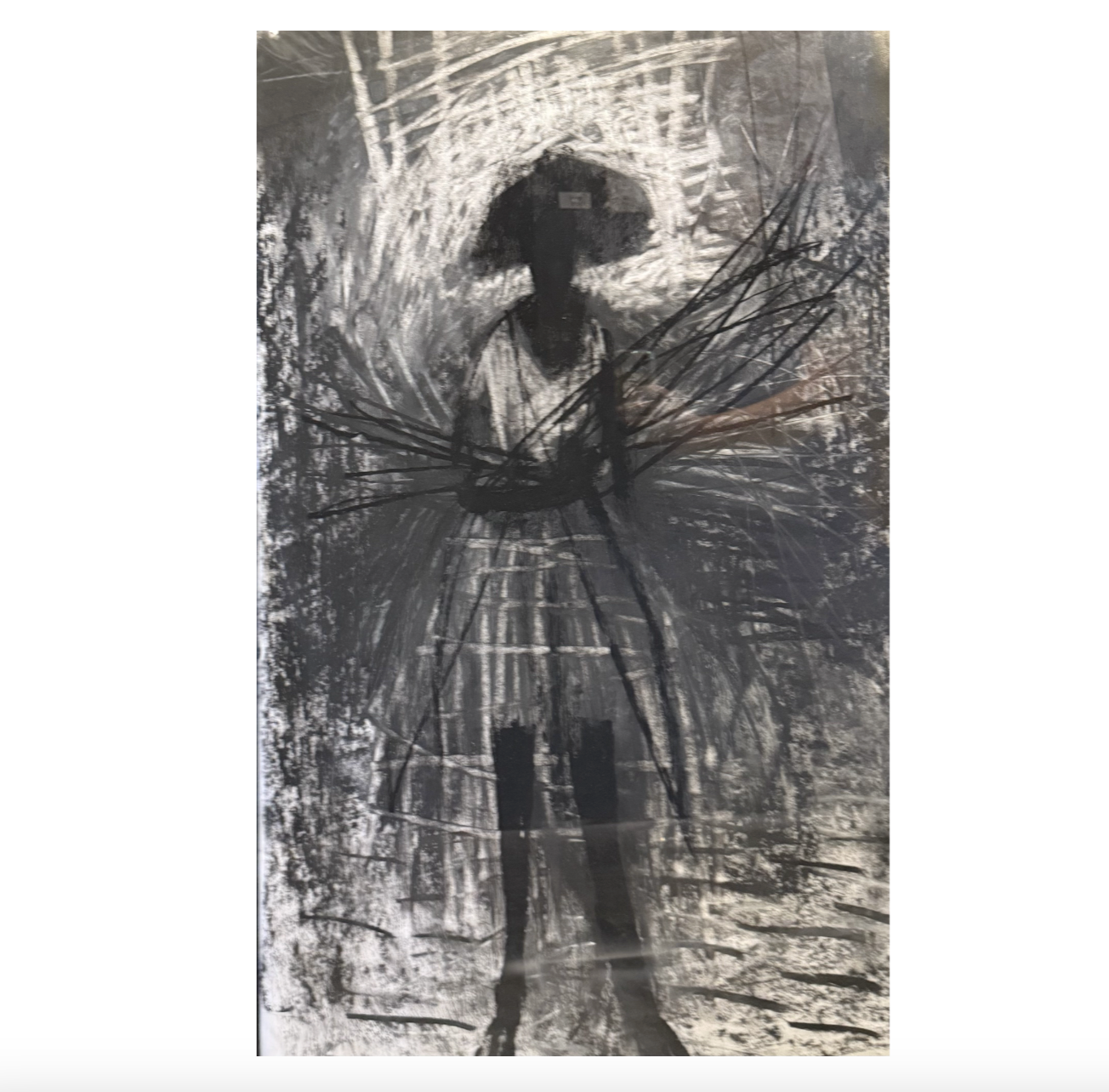 Widow with Sticks