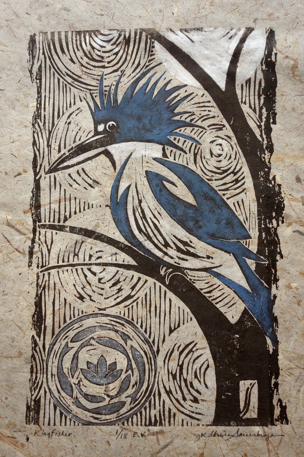 Kingfisher by Jill Sauerburger