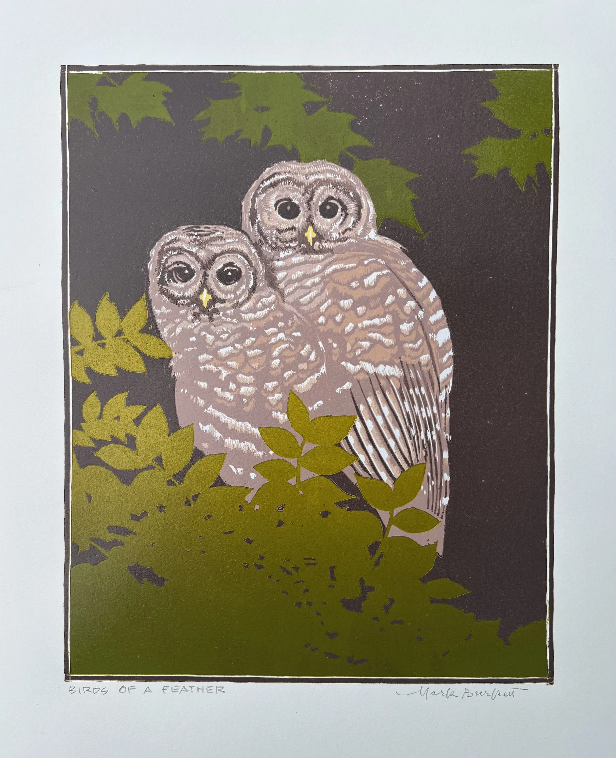 Birds of a Feather by Mark Burkett