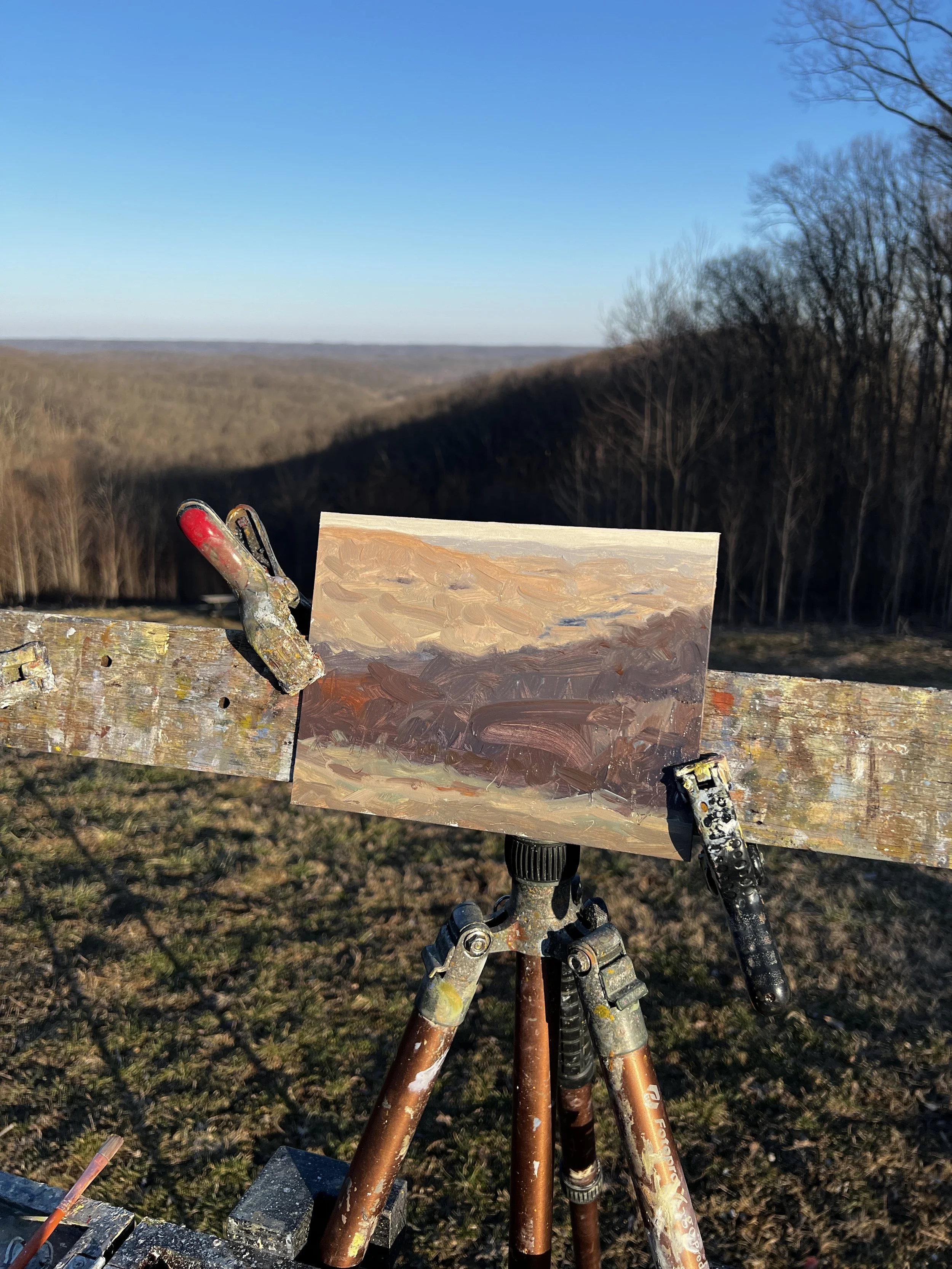 "Morning at Hesitation Point"