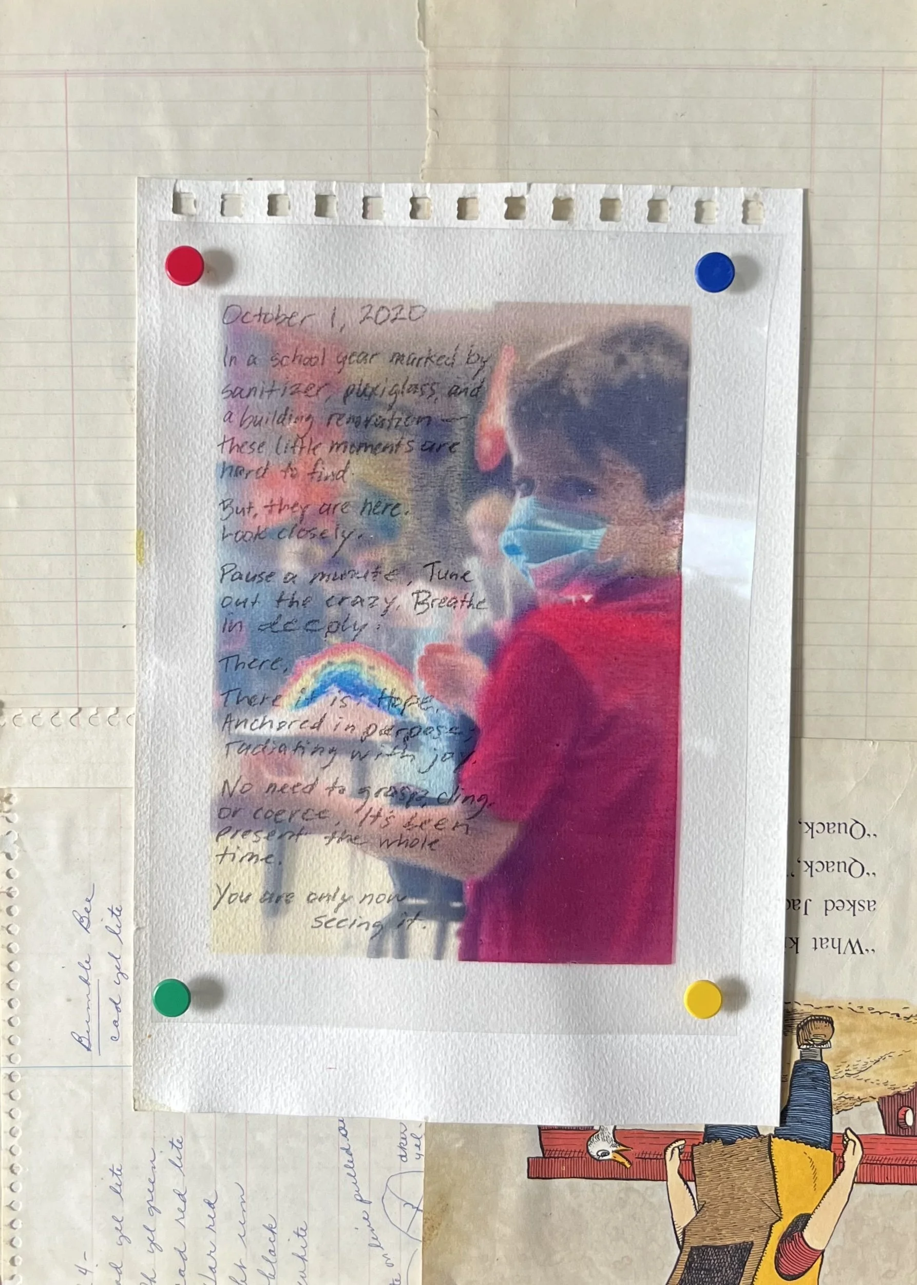 Teachers Desk: Quarantined Rainbows