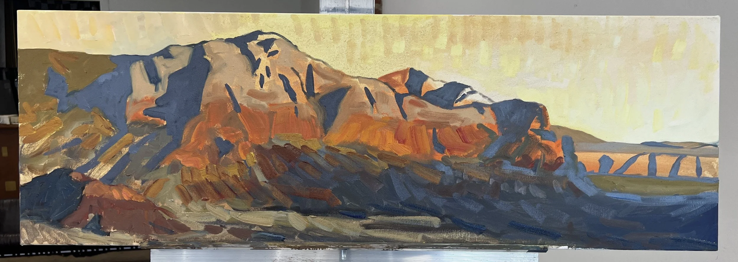 "Sunset on Lee Mountain in Sedona"