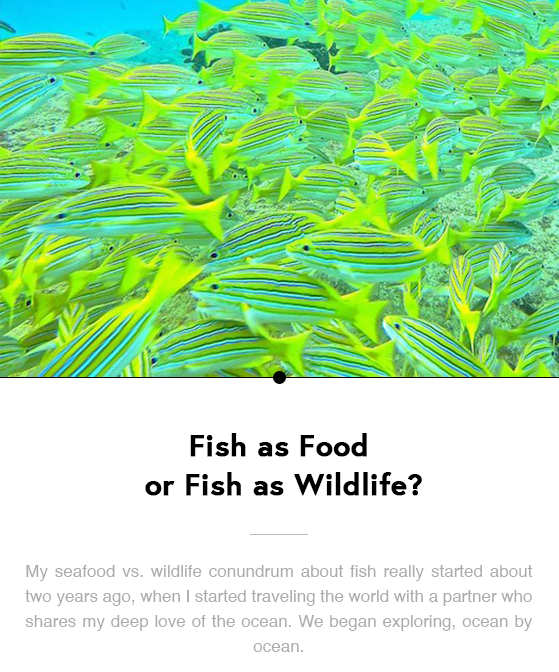 Fish as Food or Fish as Wildlife?