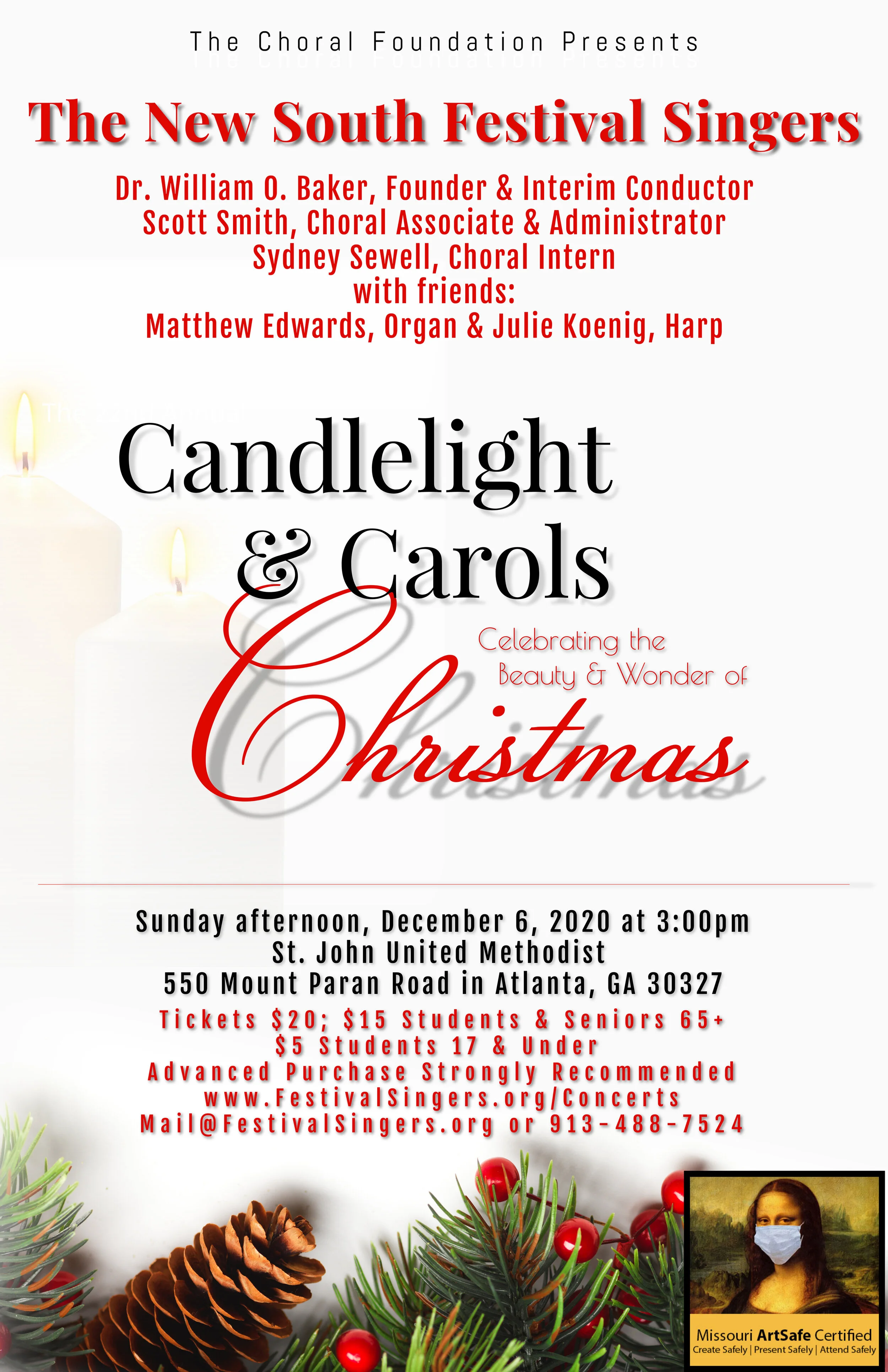 Candlelight &amp; Carols: Celebrating the Beauty &amp; Wonder of Christmas