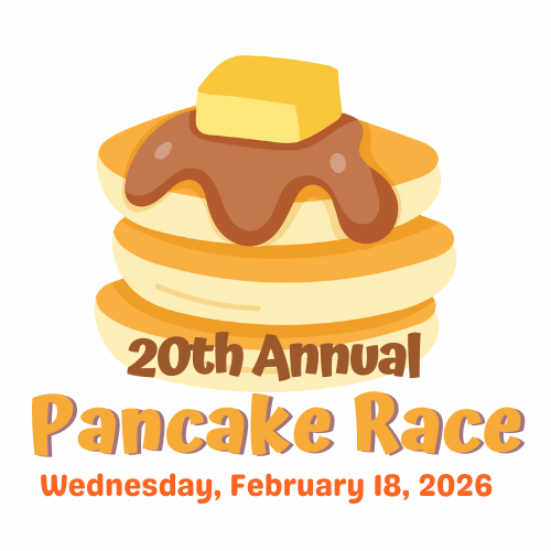 20th Annual Pancake Race &amp; Dinner