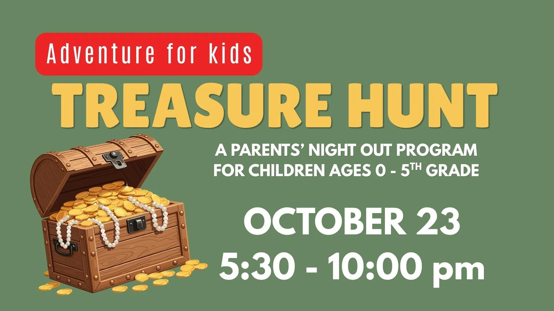 Parents' Night Out: Treasure Hunt