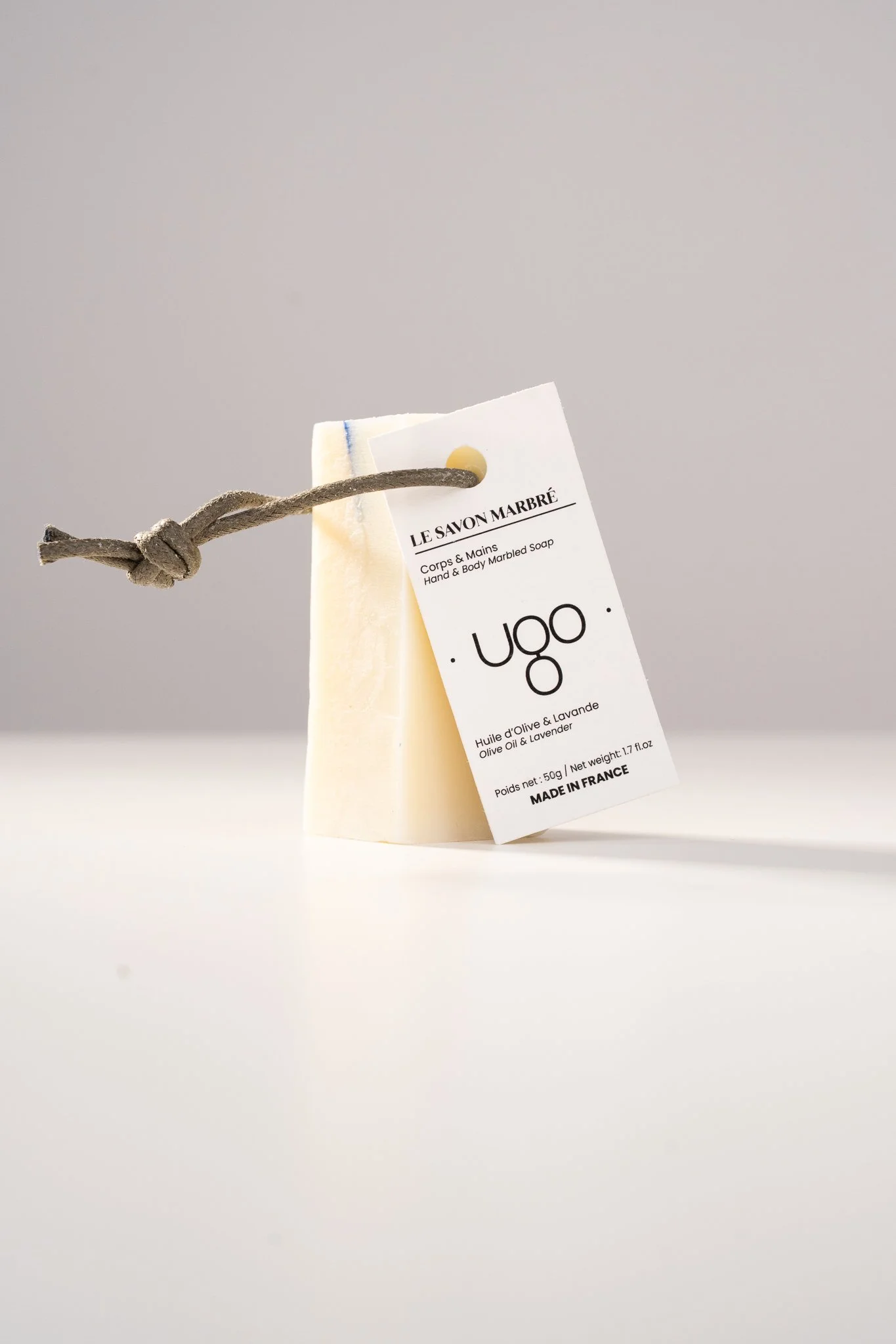 Savon marbré à la lavande