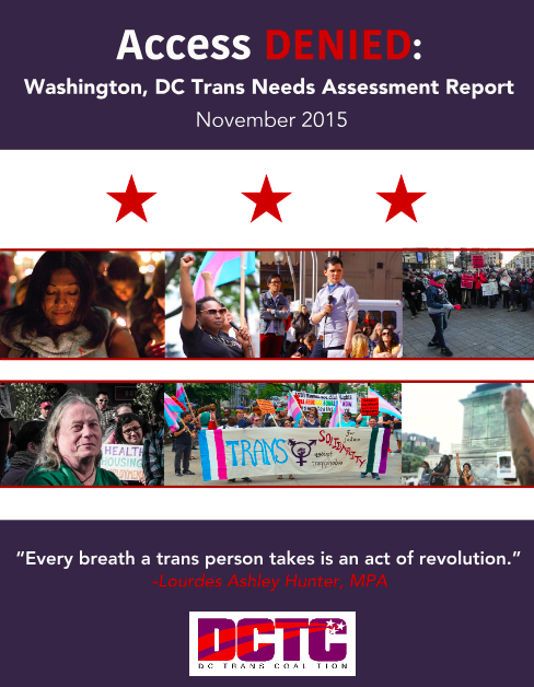 Access Denied: Washington, DC Trans Needs Assessment Report