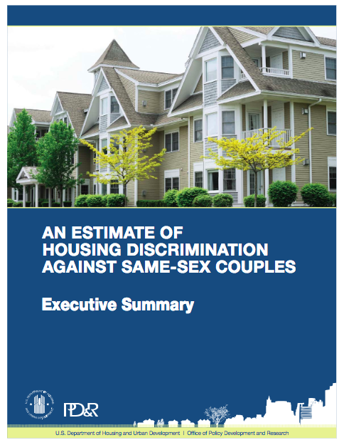 An Estimate of Housing Discrimination against Same-Sex Couples: An Executive Summary