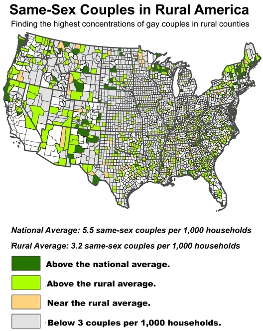 Same-Sex Couples in Rural America
