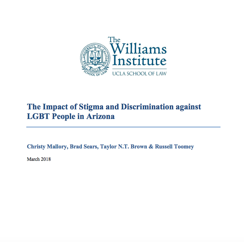 The Impact of Stigma and Discrimination against LGBT People in Arizona