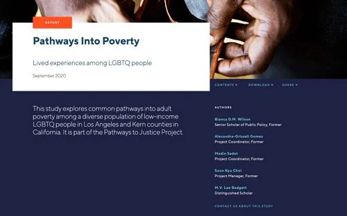 Pathways Into Poverty