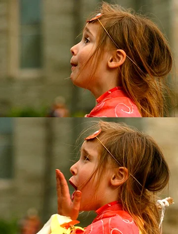 Girl at Procession of the Species Parade