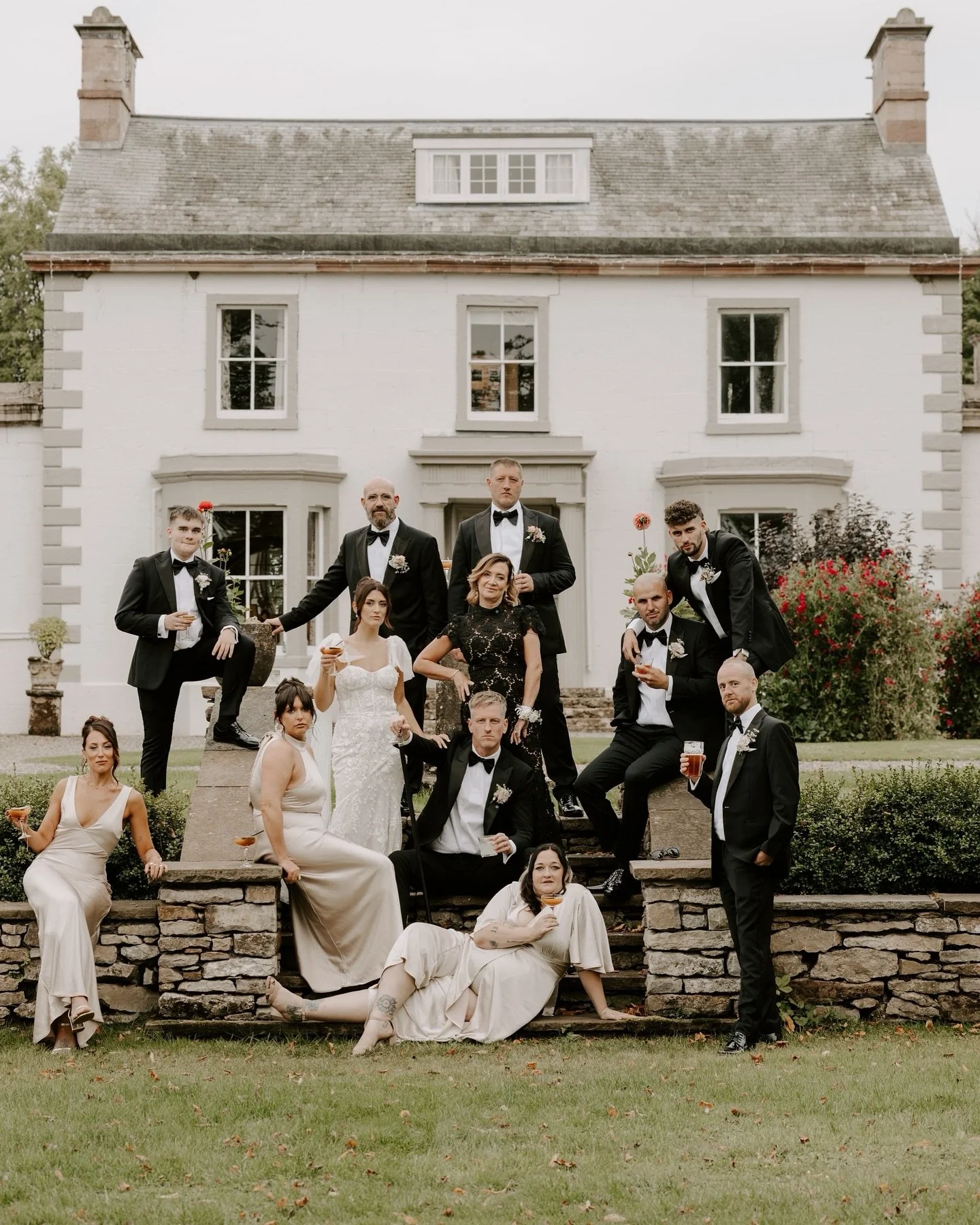 // S A T U R D A Y 

A return to @holesfootcumbria for Leonie and Matthew. 

A beautifully chilled day with their nearest and dearest, ceremony in the Italian garden, drinks reception in the walled garden and party time in the barn. Stunning day from