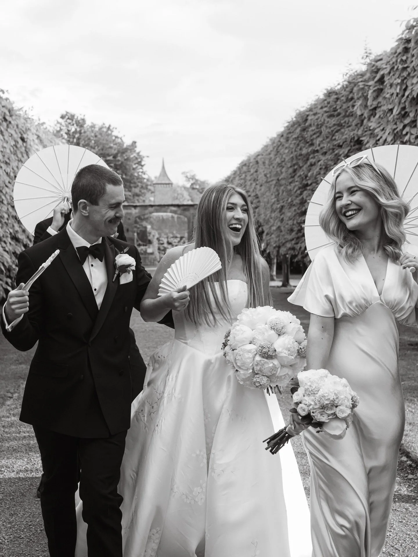 // A L E X &amp;  R H Y S 

Sunday at @combermereabbeyweddings was all about those flowers by @theflowerhousecheshire and that arch. What you don&rsquo;t see is the horrendous downpour and hour before this was taken, the panic, the stress and the fra