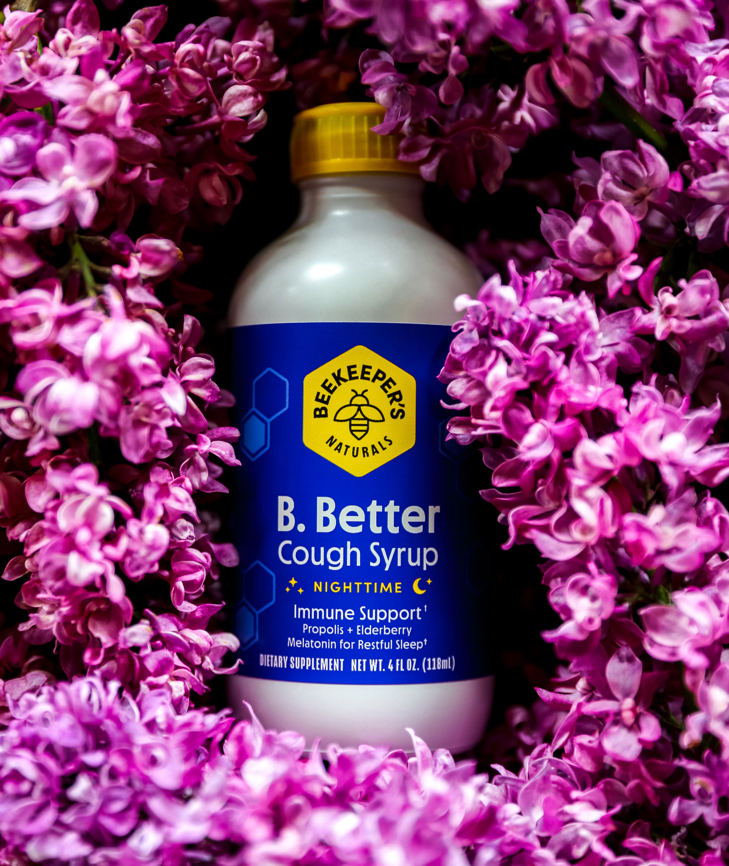 Beekeeper's Naturals B.Better Cough Syrup, 4 fl oz.