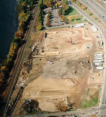  The start of construction during the Fall of 2001. 