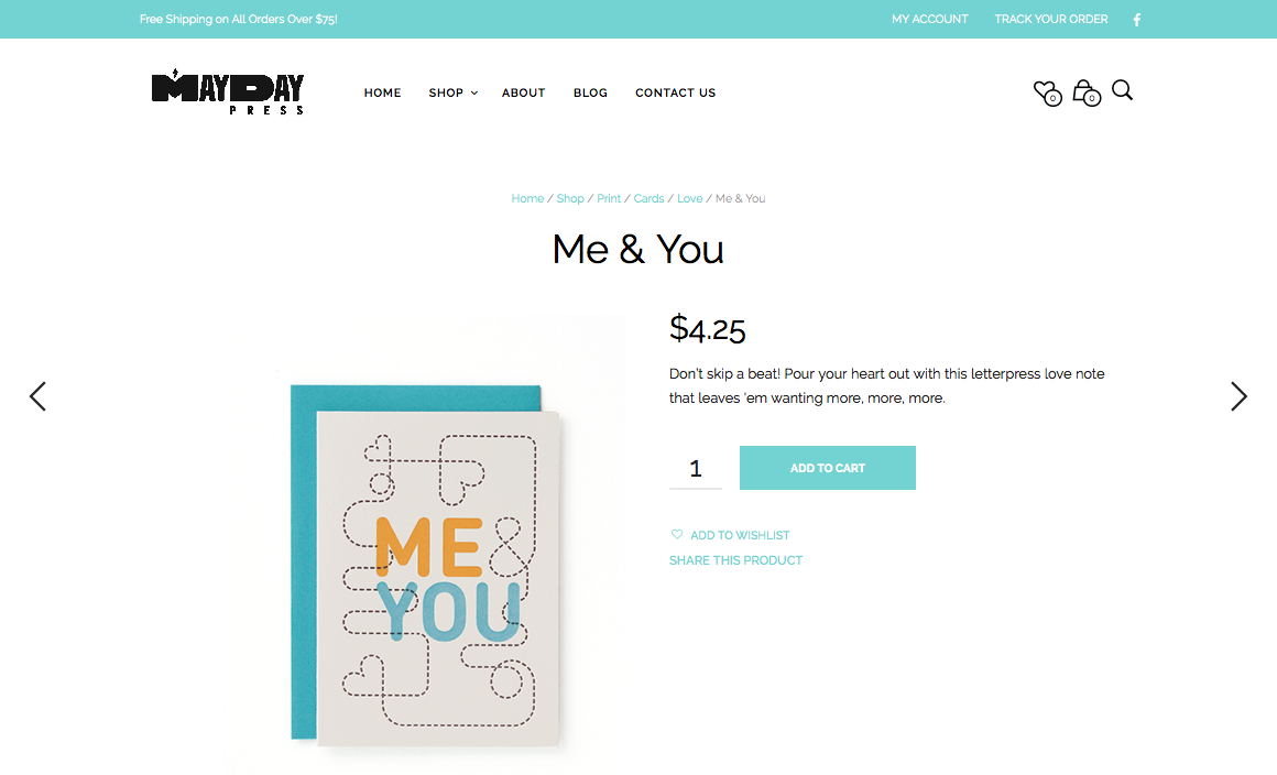 Notecard Product Copy