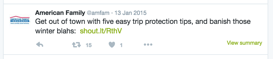 Social Media Content written by Senior Copywriter Heather Racine in Madison, WI