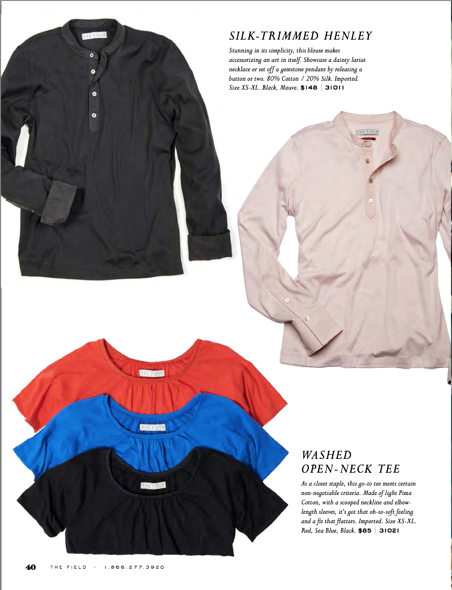 Fashion Product Copy by Senior Copywriter Heather Racine in Madison, WI