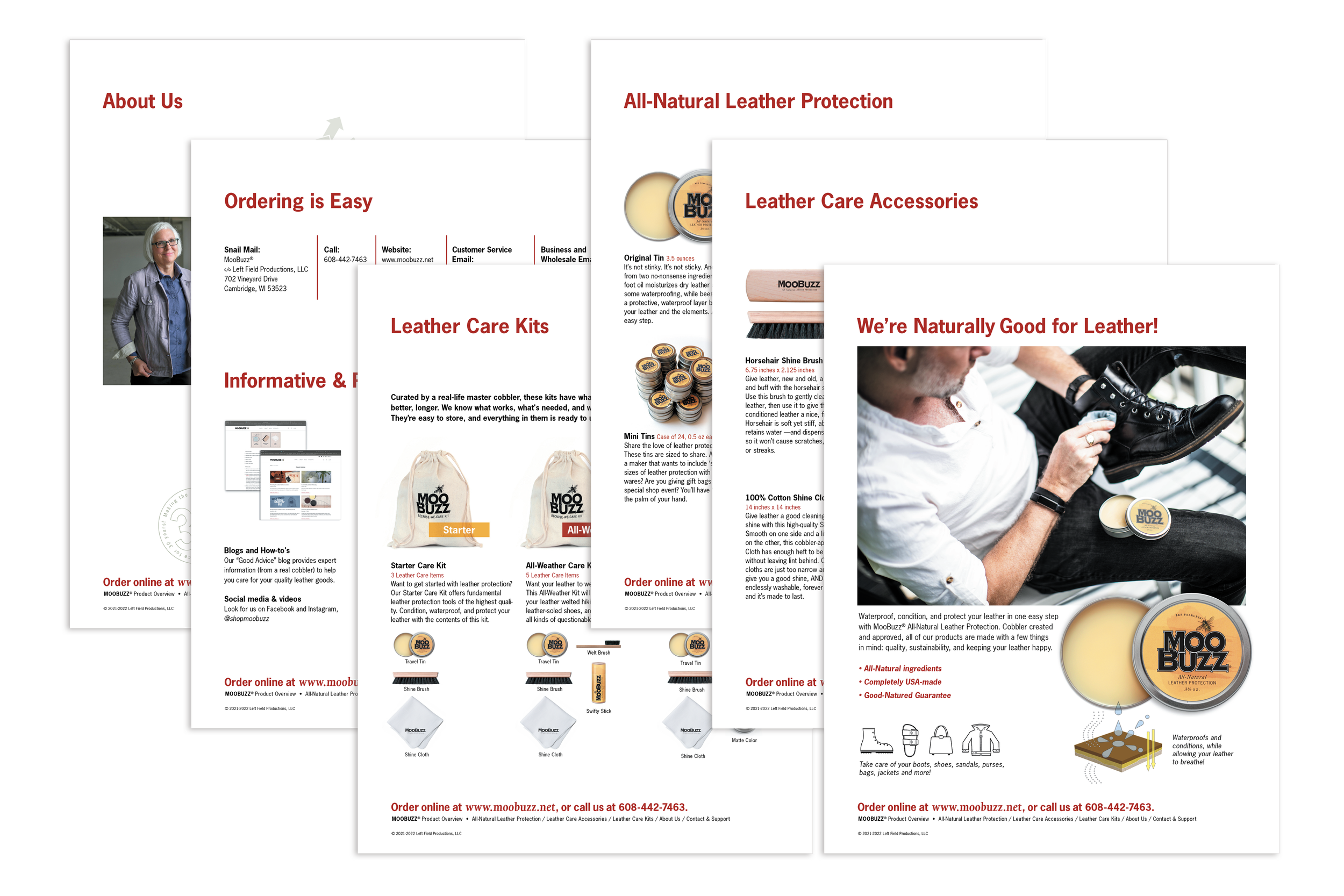 MooBuzz® print materials written by Copywriter Heather Racine in Madison, WI