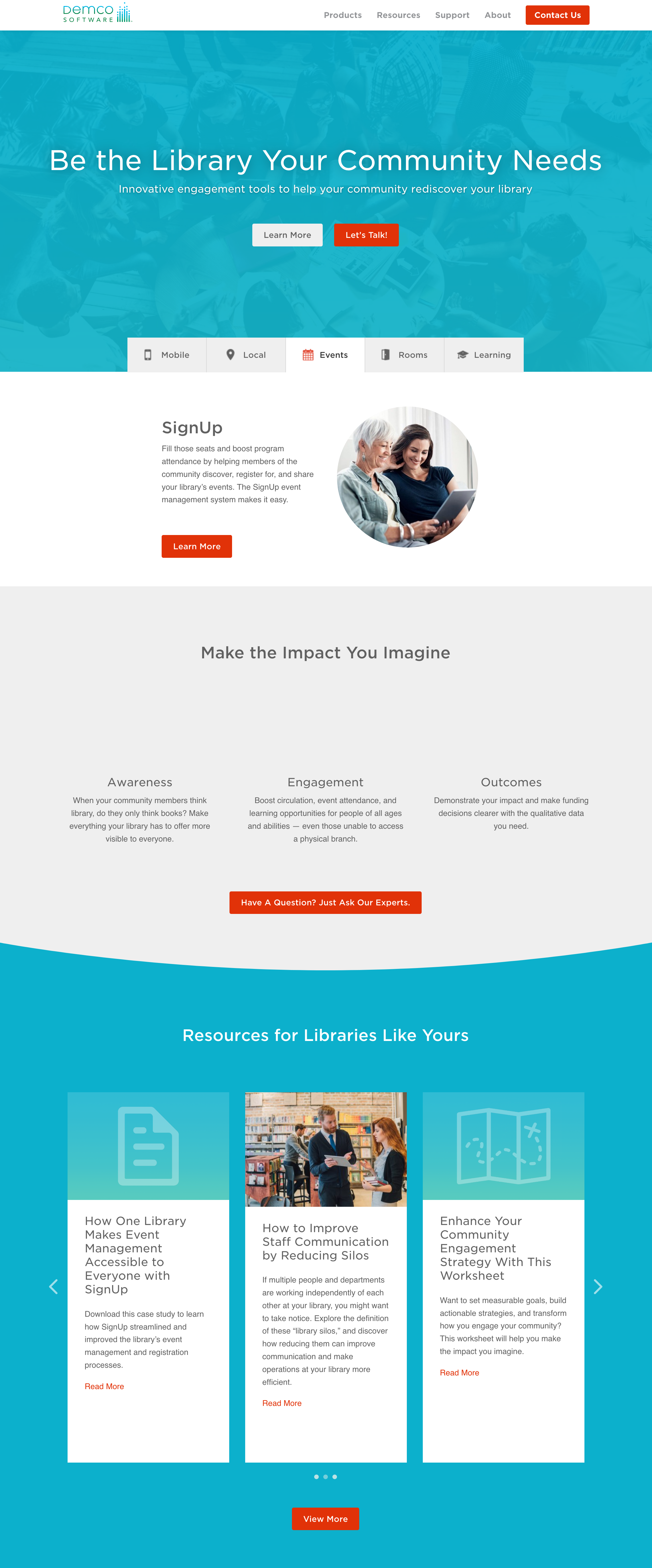 DSoftware Events Page.png