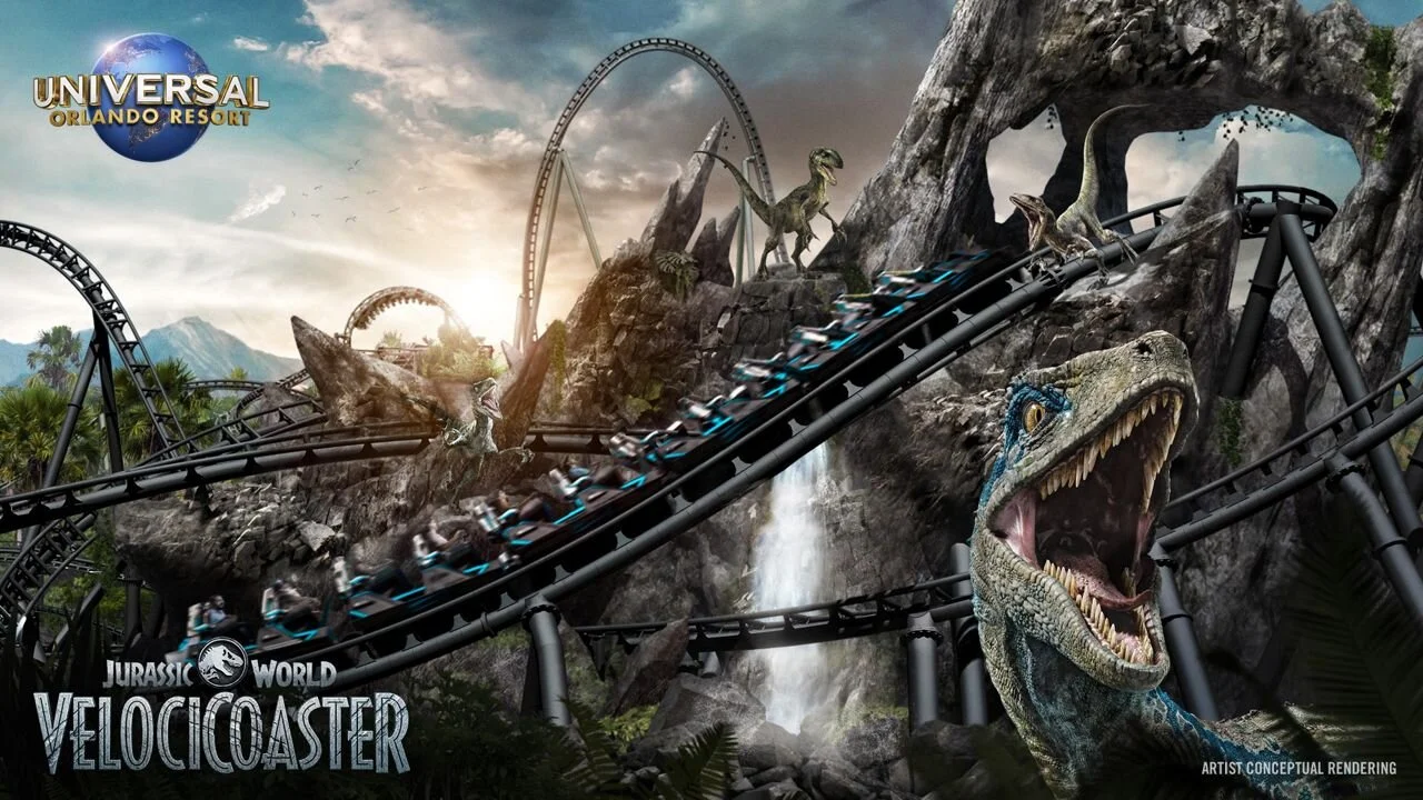 VelociCoaster Preview & Concept Art Released!