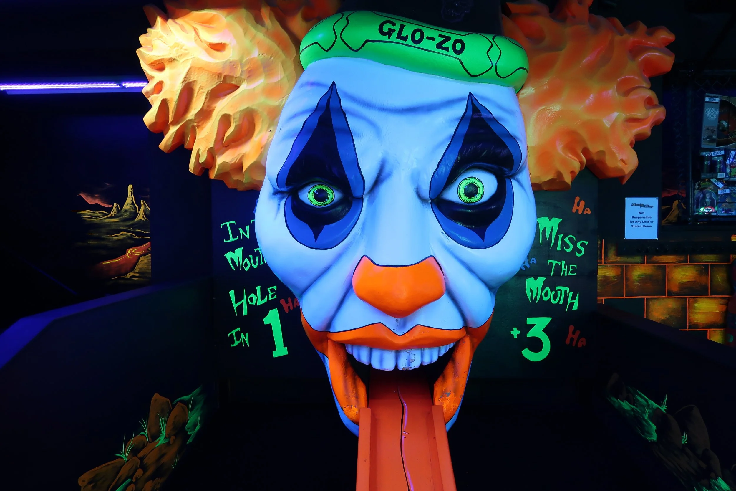 Blacklight Putt-Putt at Monster Mini Golf!