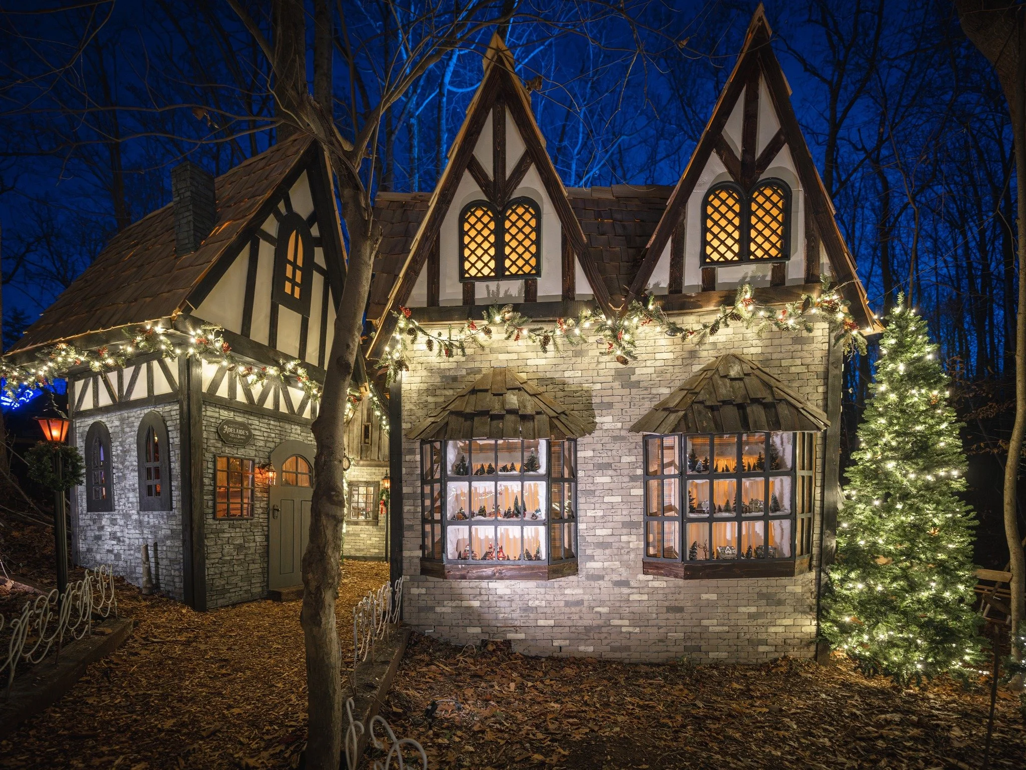 The Markoff’s team did an incredible job bringing Christmas favorites like ‘Dickens Village’ to life. Photo by Rania Peet.