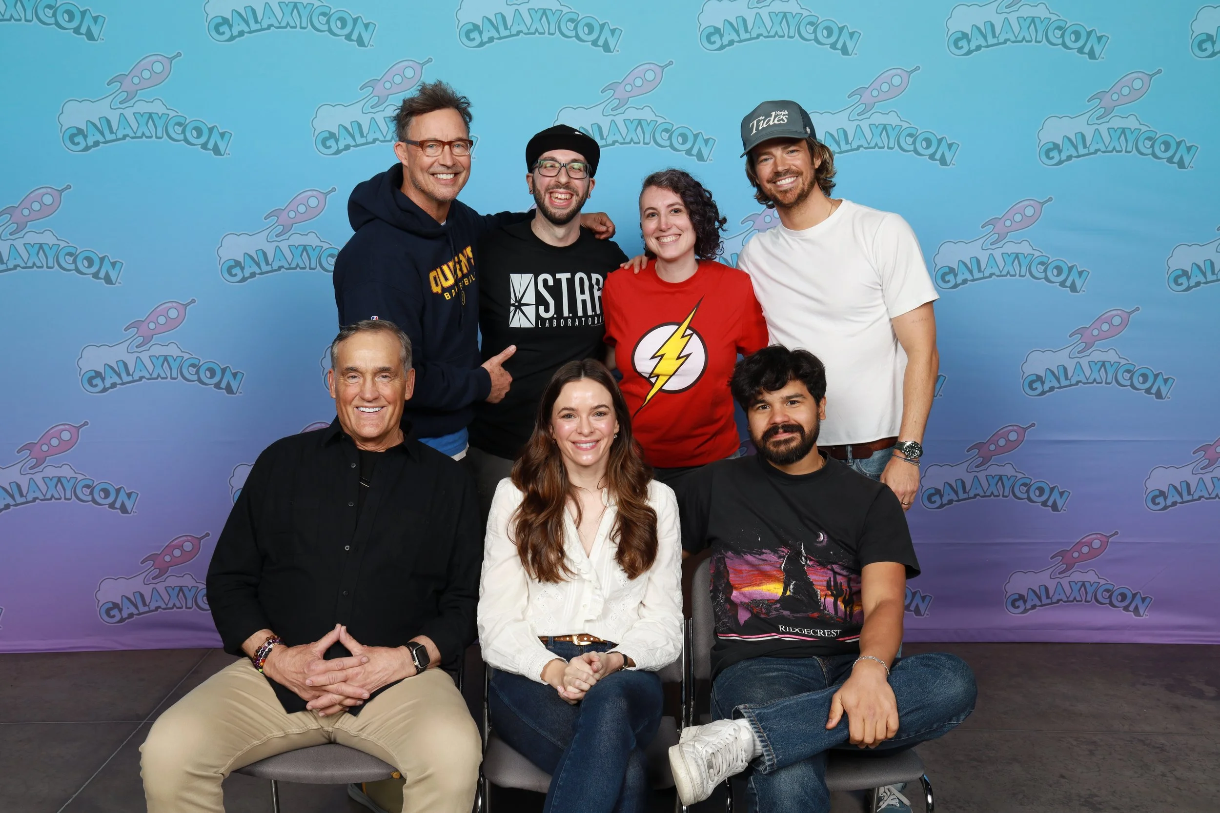 The cast of the CW’s “Flash” series were reunited at GalaxyCon Richmond 2026, and we absolutely had to get a professional photo op!