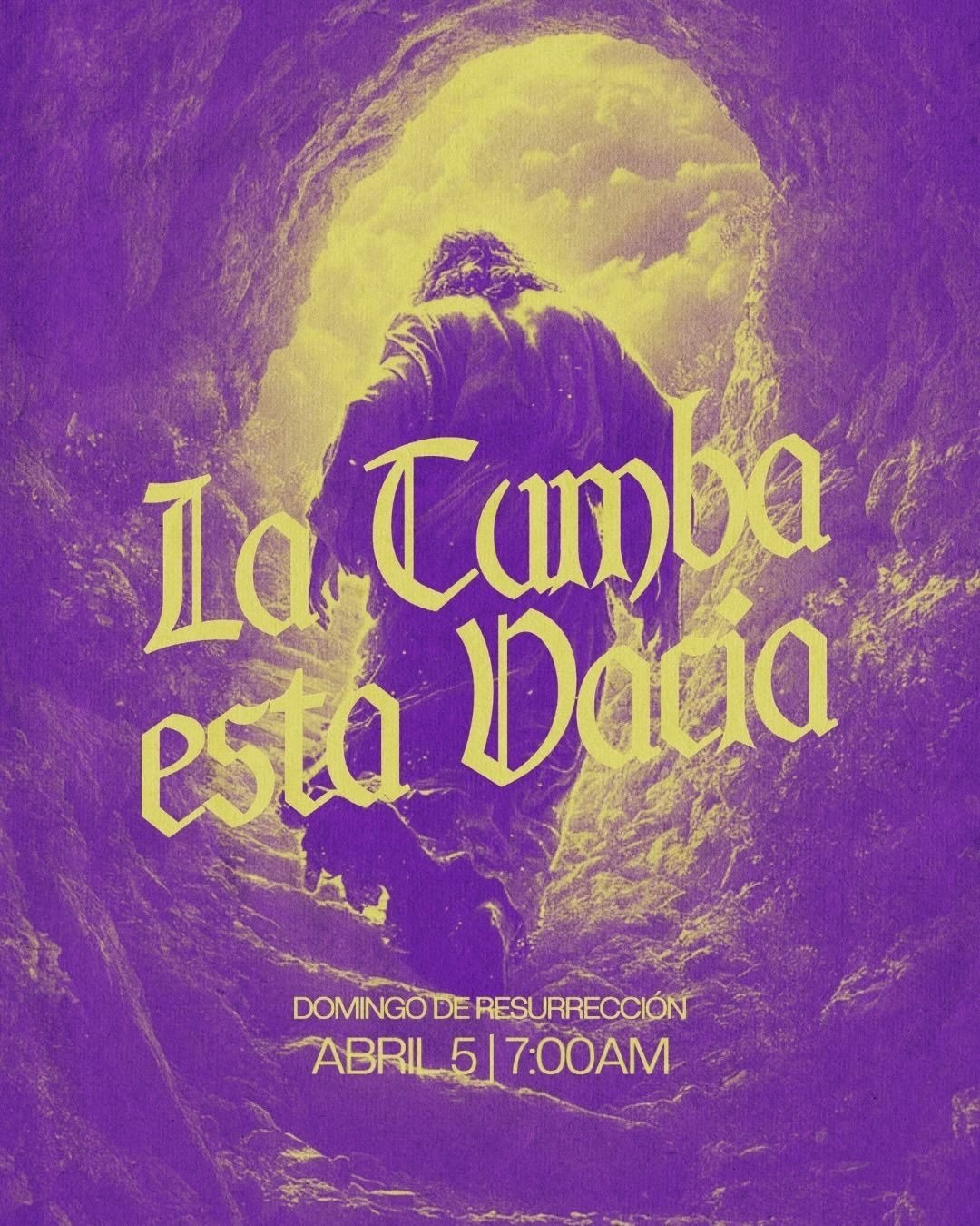 Ven y se parte de esta celebraci&oacute;n! Cristo Vive!
Te esperamos ma&ntilde;ana a las 7 de la ma&ntilde;ana :)