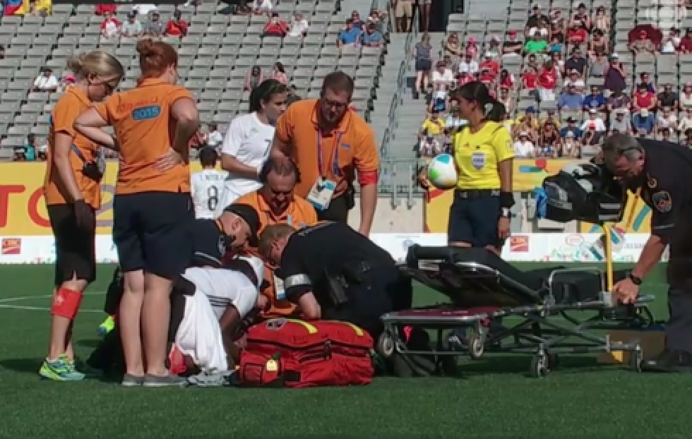 Head Physician Soccer at Pan Am games 2015
