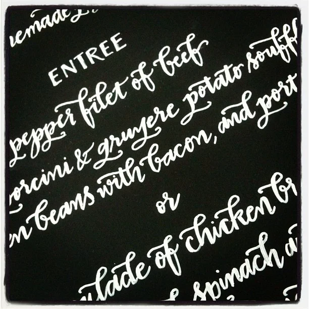MEANT TO BE CALLIGRAPHY